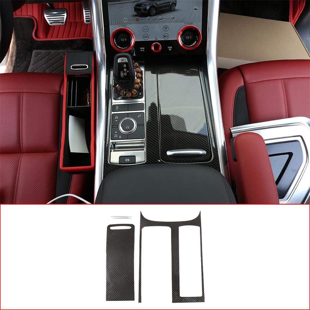 Carbon Fiber Style ABS Plastic Center Console Panel Cover Trim T74020