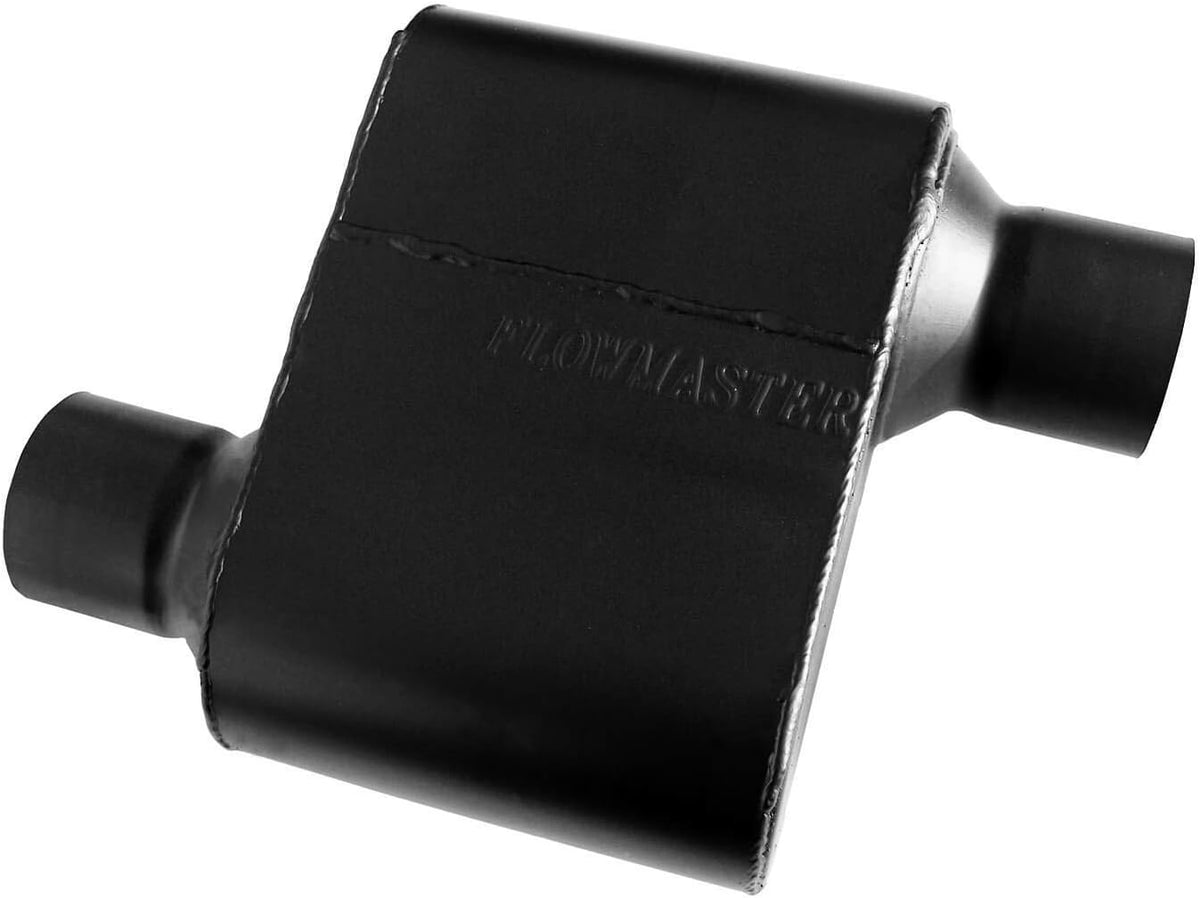 Super 10 Muffler 409S - 2.50 Offset IN / 2.50 Offset OUT M870524