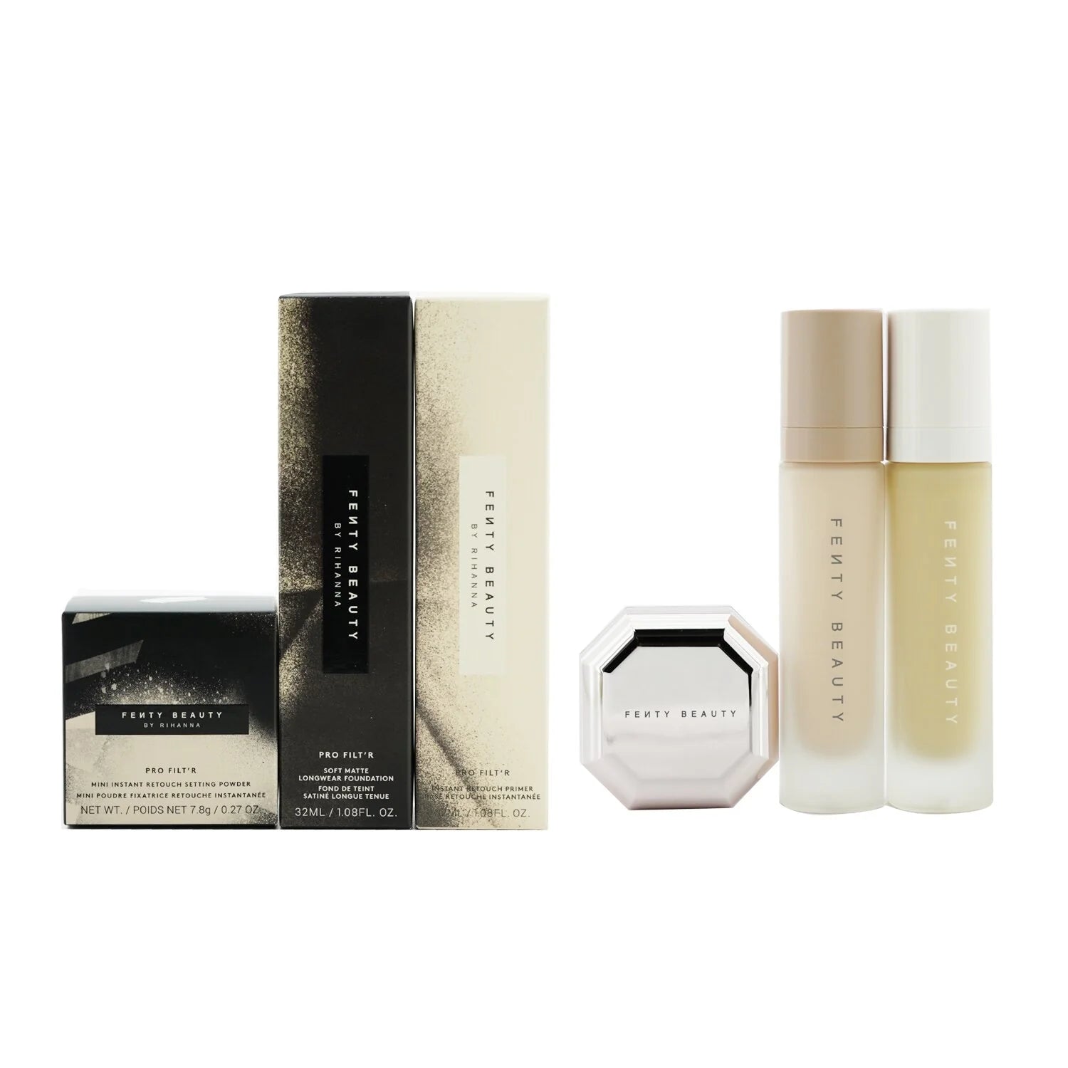 Foundation 32ml + Primer 32ml + Setting Powder 7.8g 3pcs D22827