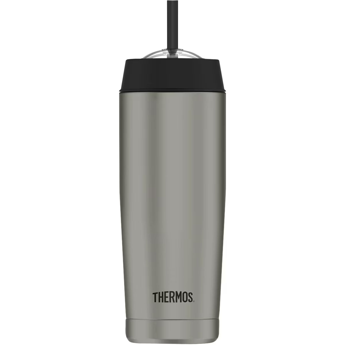 16 oz Vacuum Insulated Stainless Steel Cold Cup with Straw V822724