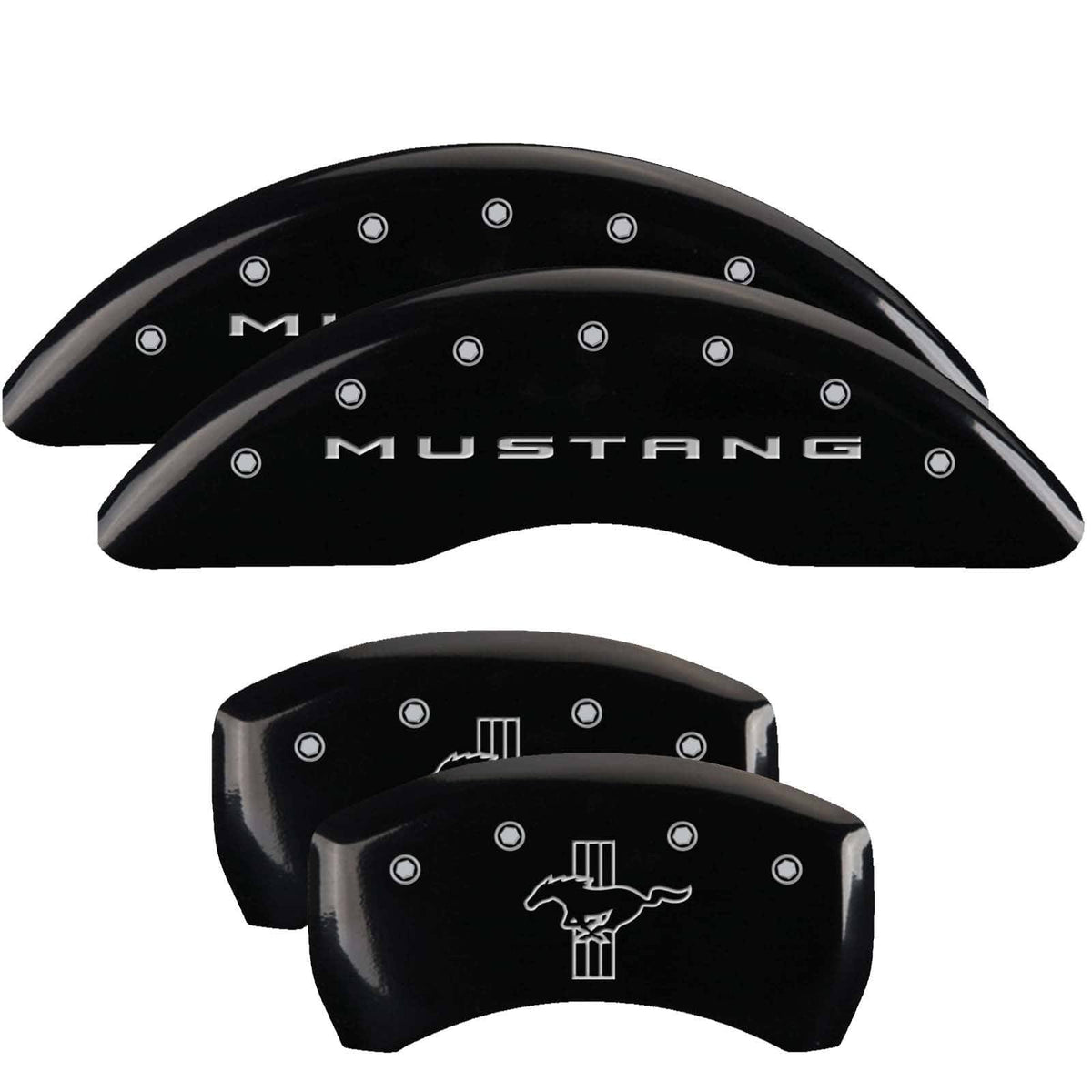 Black Caliper Covers for Ford Mustang Y74965