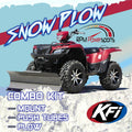 48 ATV Steel Blade Snow Plow Kit A596475