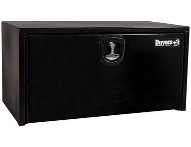 White Steel Underbody Truck Box with 3-Point Latch Z2357