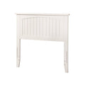 White Twin Panel Headboard Y836278
