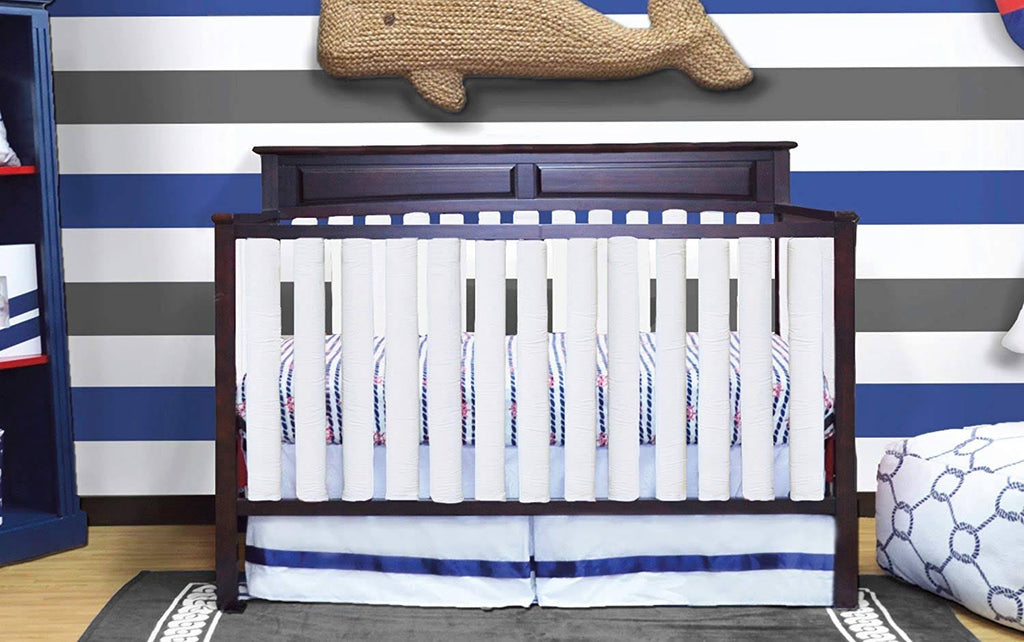 24-Pack Pure Safety Vertical Crib Liners in True White M850112
