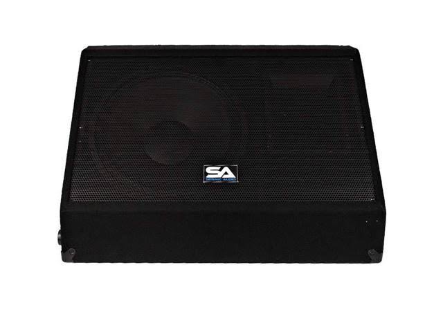 Pair 15x22 Floor Stage Monitors Speakers 700 Watts K90898