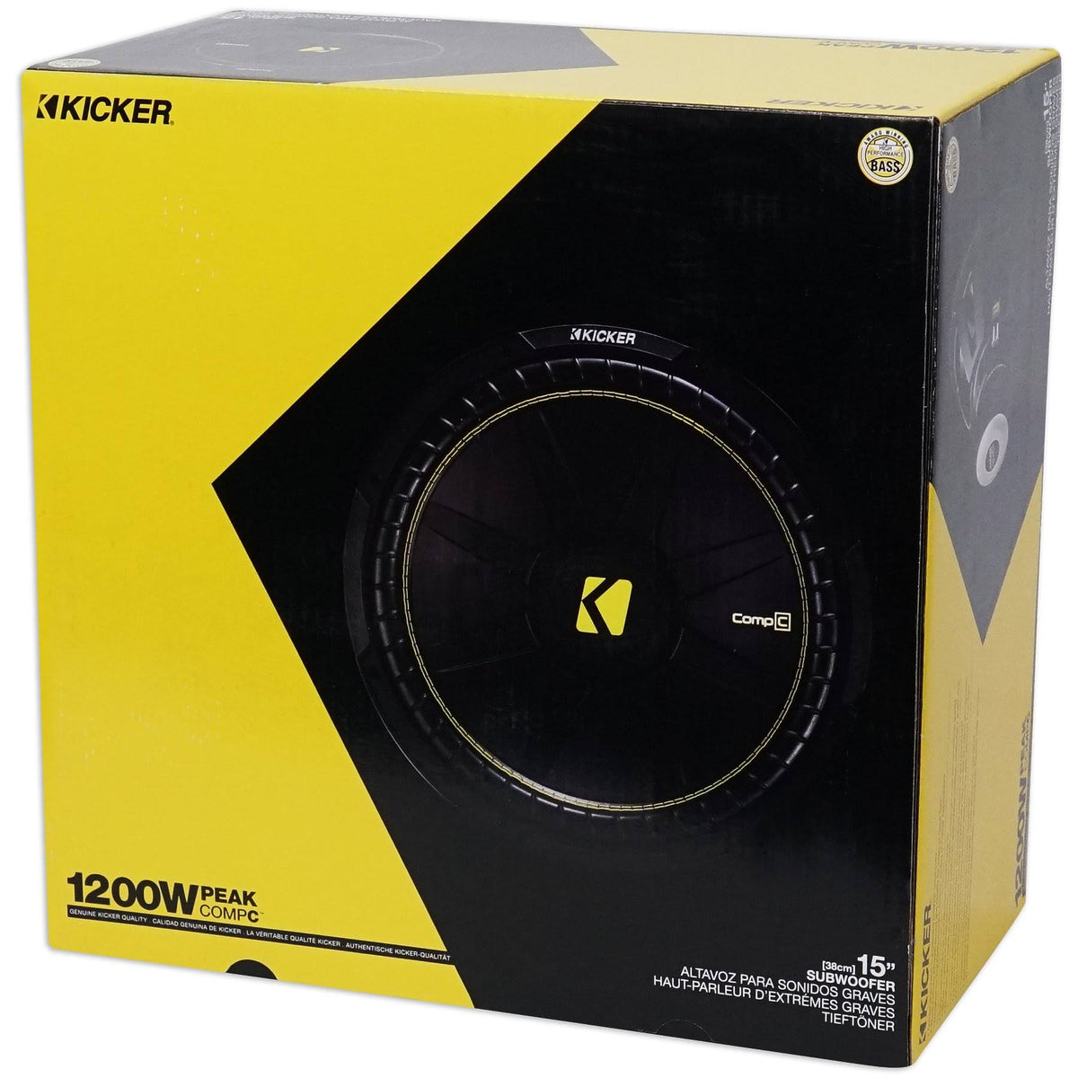 15 inch 4 Ohm Single Voice Coil Subwoofer J9138