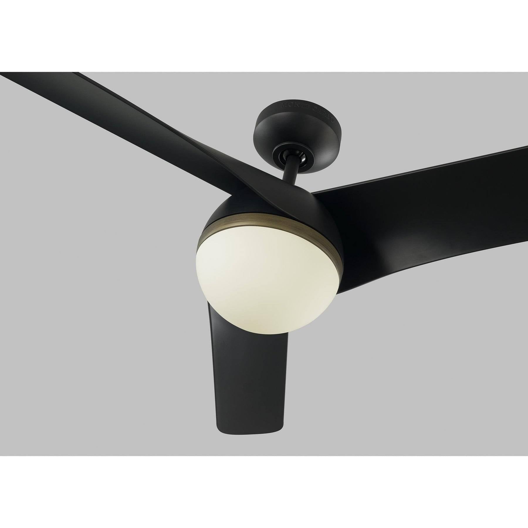 Chrome LED Ceiling Fan B5034