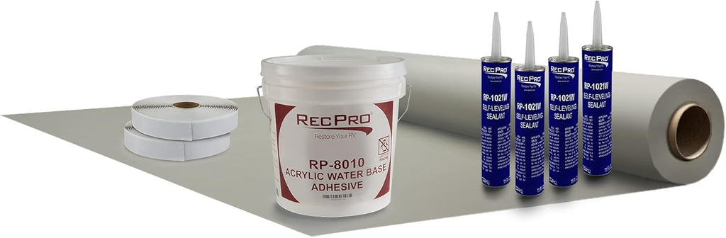 35 Foot PVC Rubber Roof Kit B8814