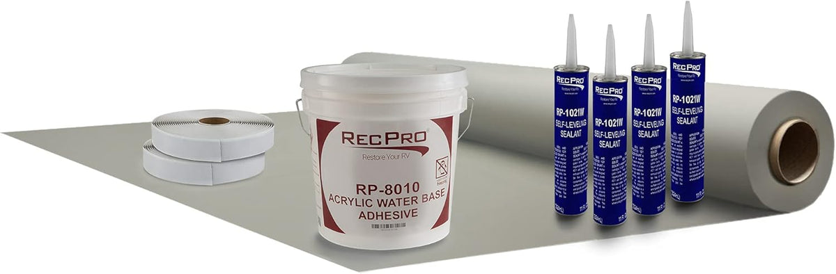 35 Foot PVC Rubber Roof Kit B8814