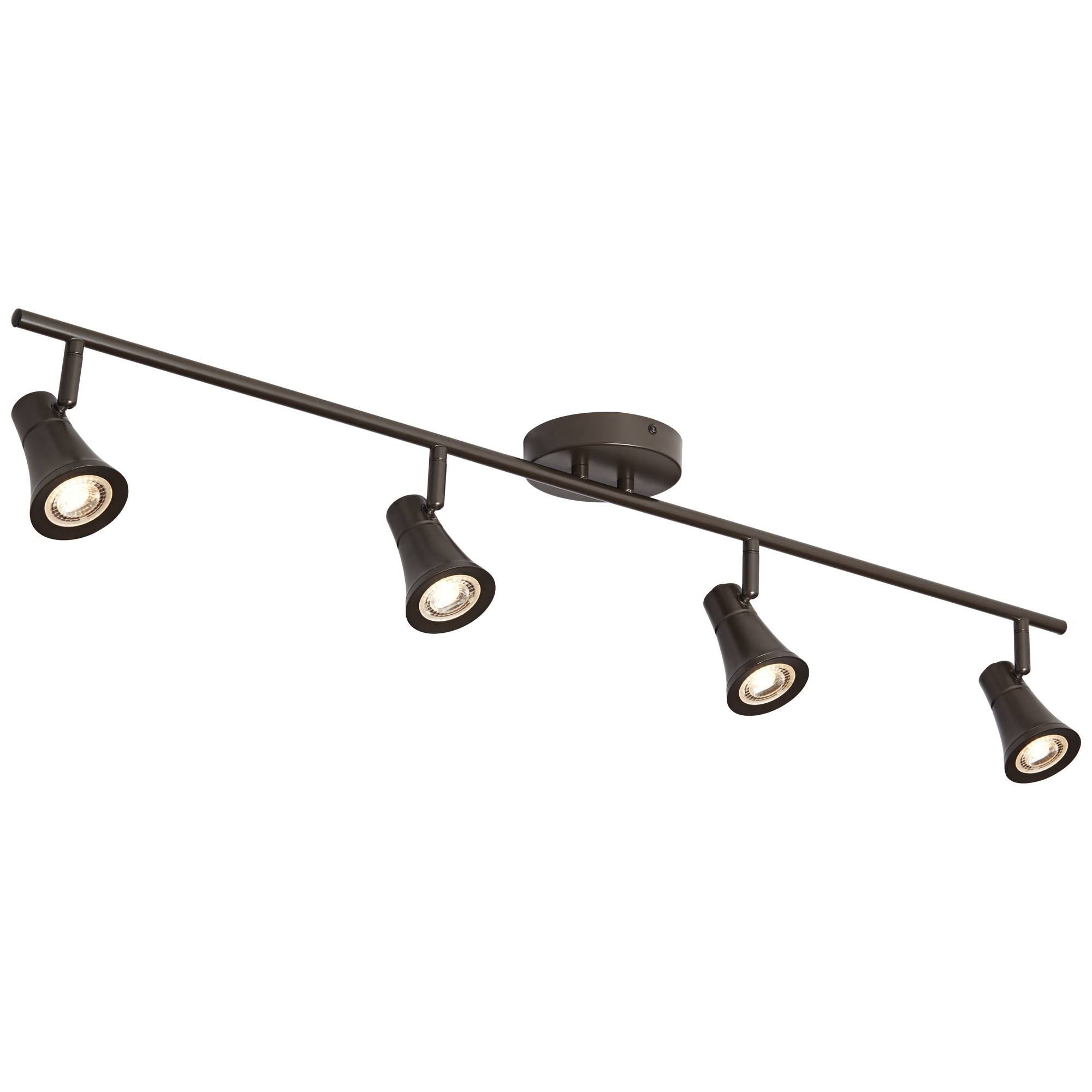 Bronze 4-Light LED Track Fixture J826