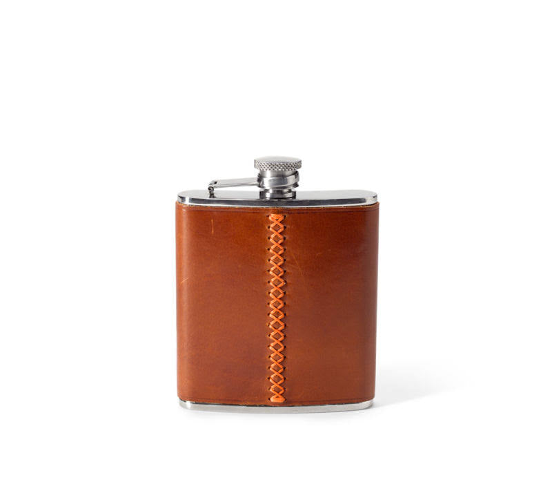 Leather Flask F582
