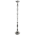 Silver 4-Feet Tall Aluminum Candle Holder Floor Stand P3704
