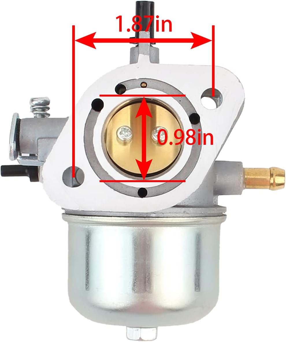 Carburetor with Fuel Filter and Gasket Pack of 2 G769