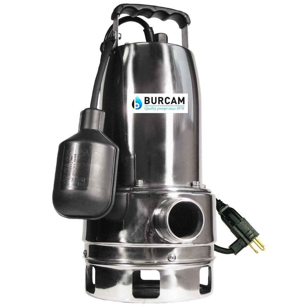 3/4 HP Stainless Steel Submersible Sump Pump V149132