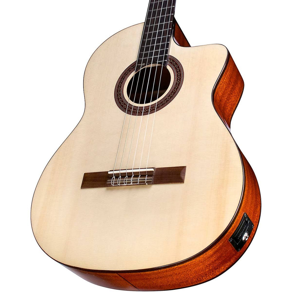Natural Classical Acoustic-Electric Guitar U217