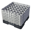 36 Compartment Full Size Glass Rack with 6 Extenders V92342