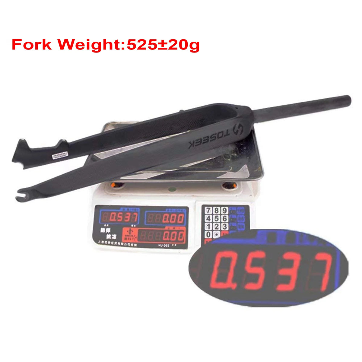 MTB Rigid Fork 1-1/8" Full Carbon Fiber Disc Brake Fork 26/27.5/29'' Straight Tube Mountain Bike Front Forks L643630