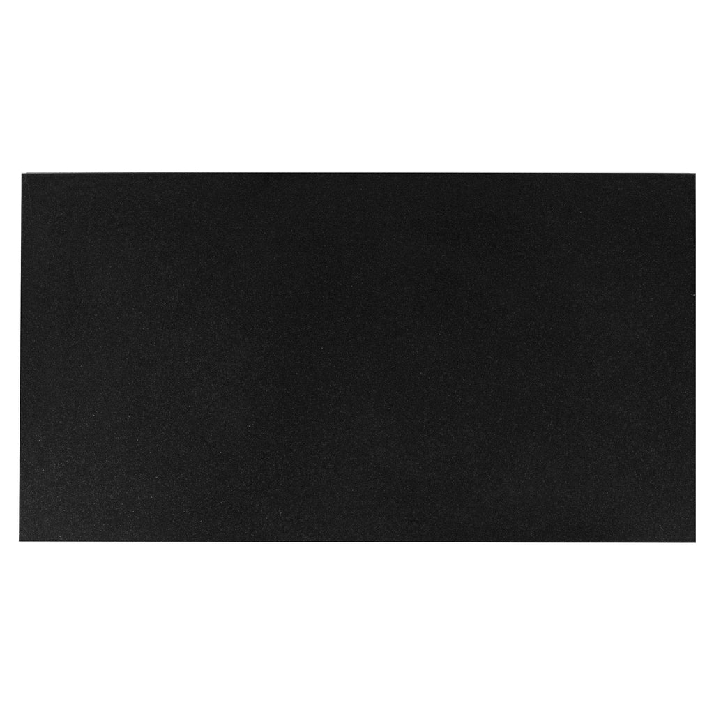 Absolute Black Honed Granite Tile, 12 x 24, 3/8 inch Thick V816