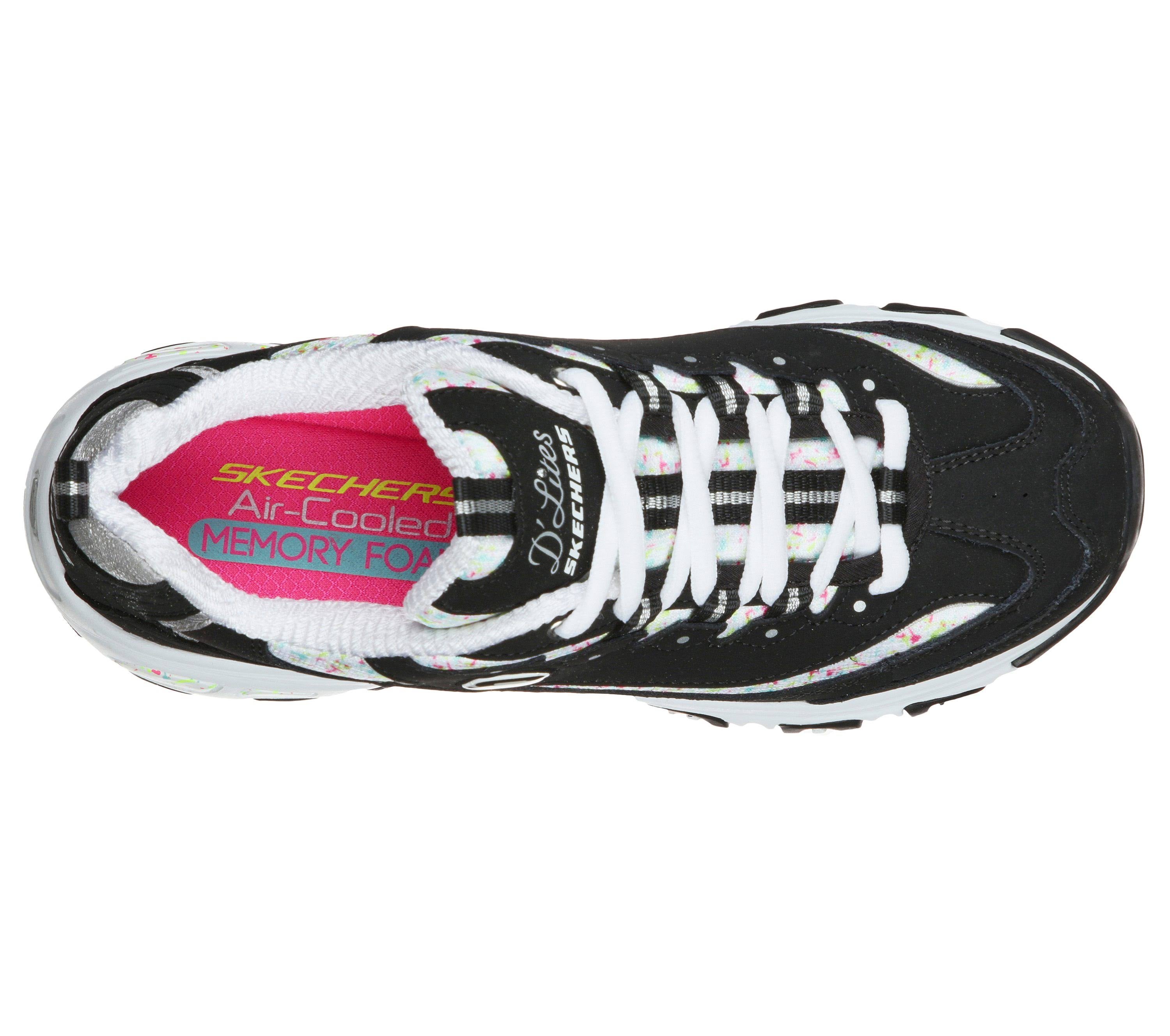 Black/Multi Canvas Sneakers E849329