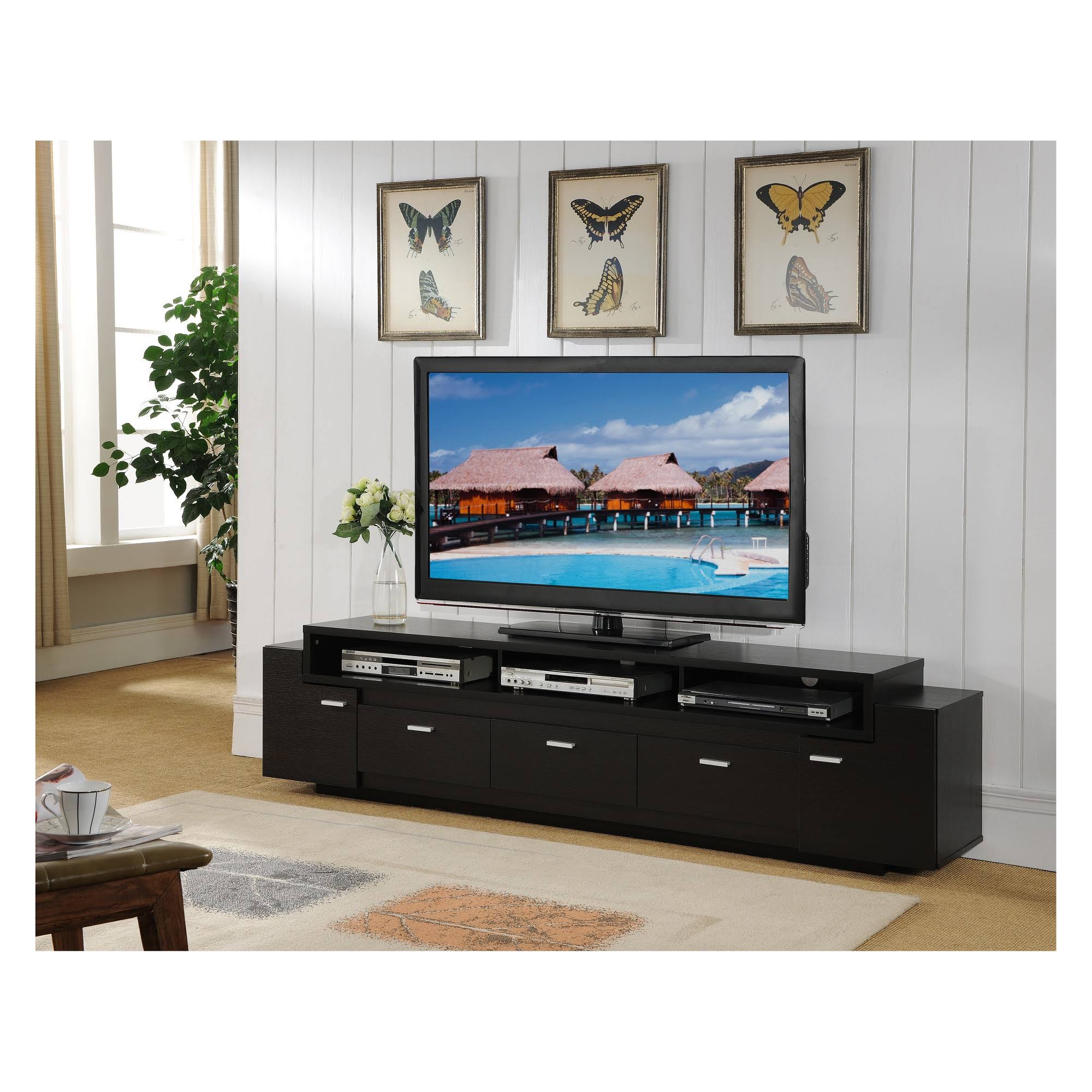 Dark Cappuccino Entertainment TV Stand G117