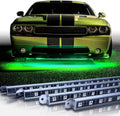 Aluminum Underglow LED Lighting Kit, Wireless Remote, 4pc H330358