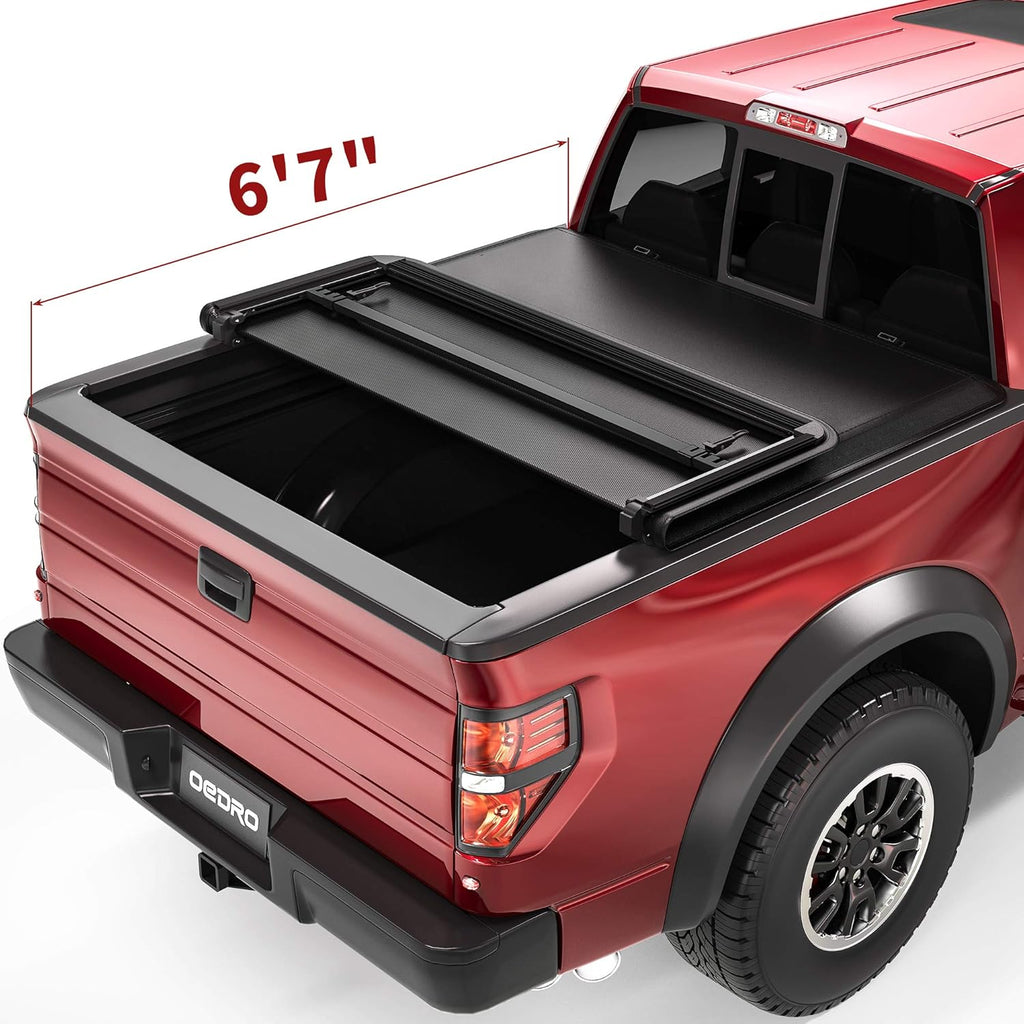 Soft Tri-Fold Truck Bed Tonneau Cover with 6.5 ft Bed Z884