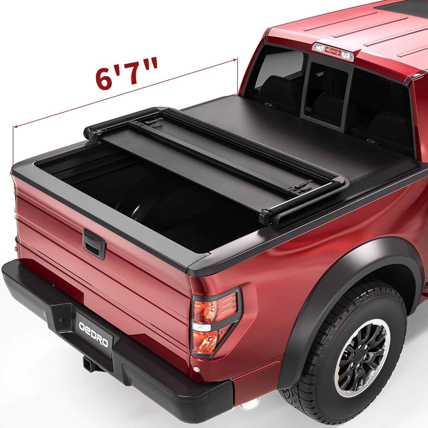 Soft Tri-Fold Truck Bed Tonneau Cover with 6.5 ft Bed Z884