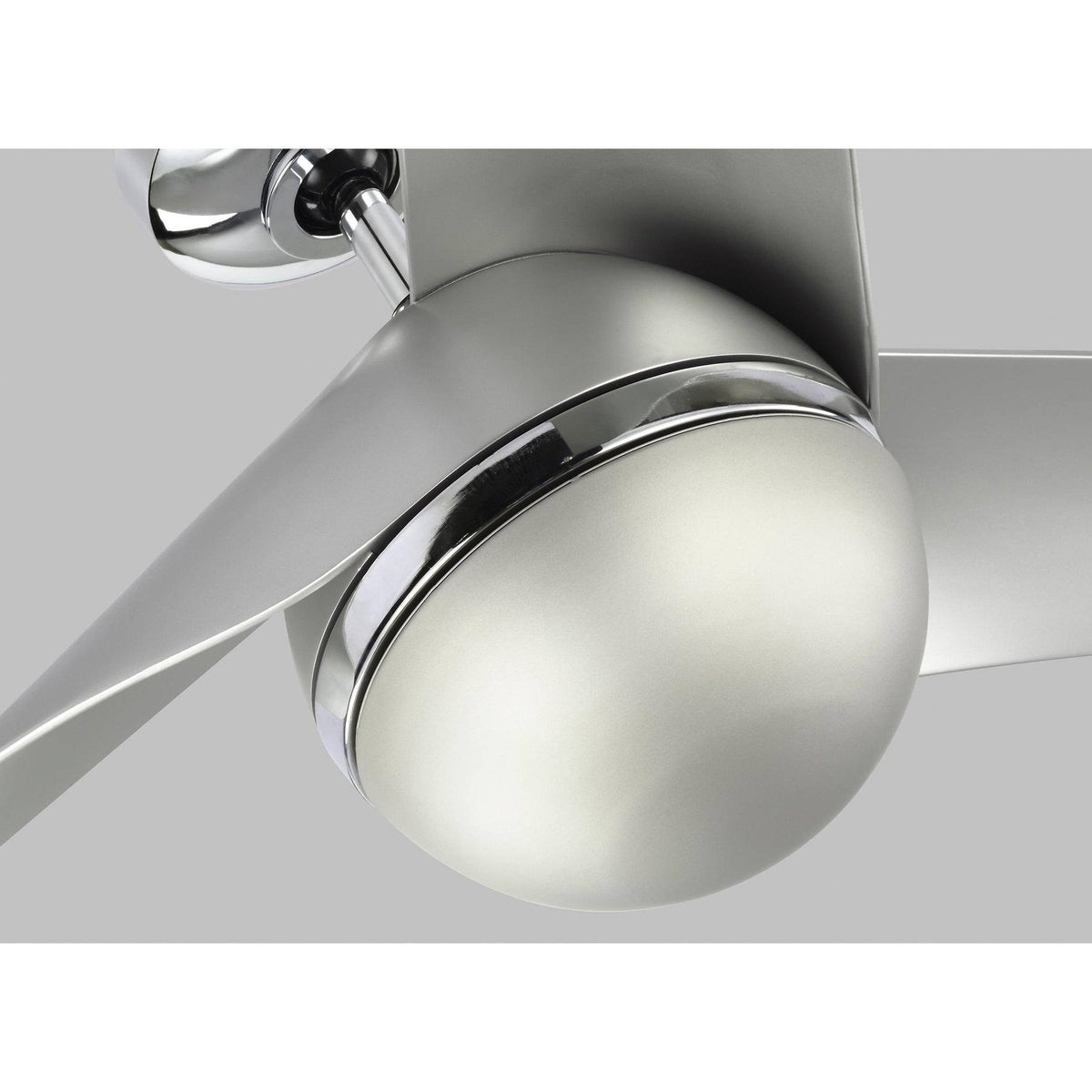 Chrome LED Ceiling Fan B5034