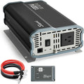 Pure Sine Wave 1000 Watt 12vdc to 120vac Car Inverter with Dual Ac Outlets V8063