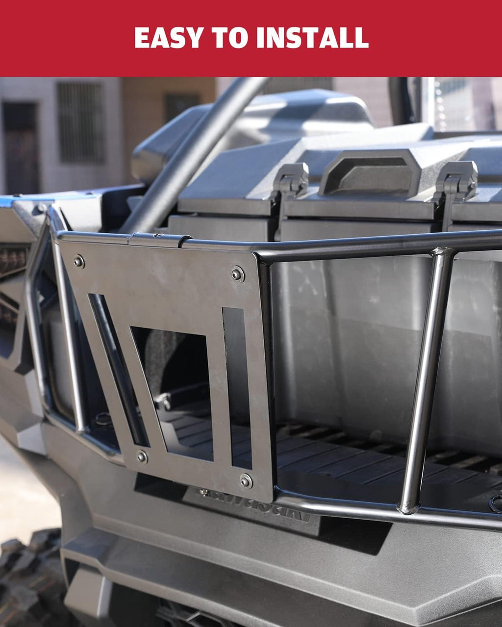 Heavy Duty Steel Black Bed Enclosure for Kawasaki Teryx KRX 1000 I270