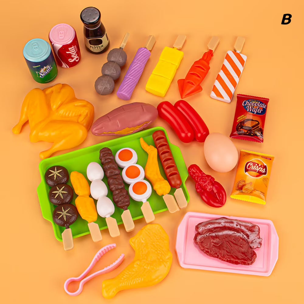 Play Food Toy Set with Cooking Utensil N78533