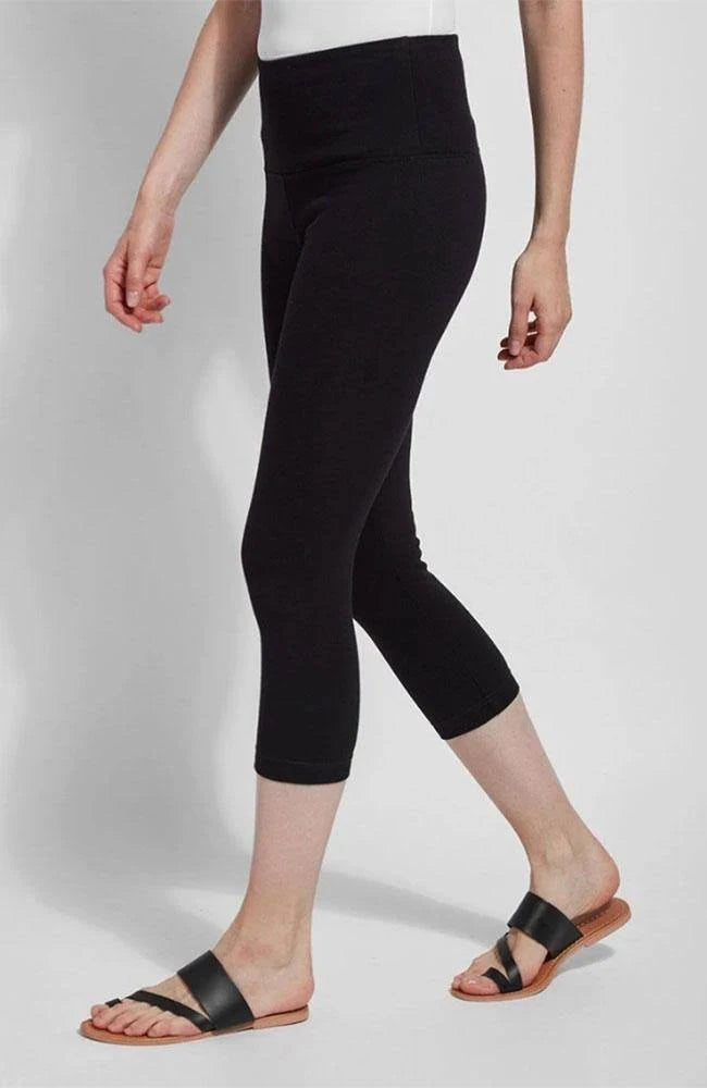 Black Denim Capri M35188