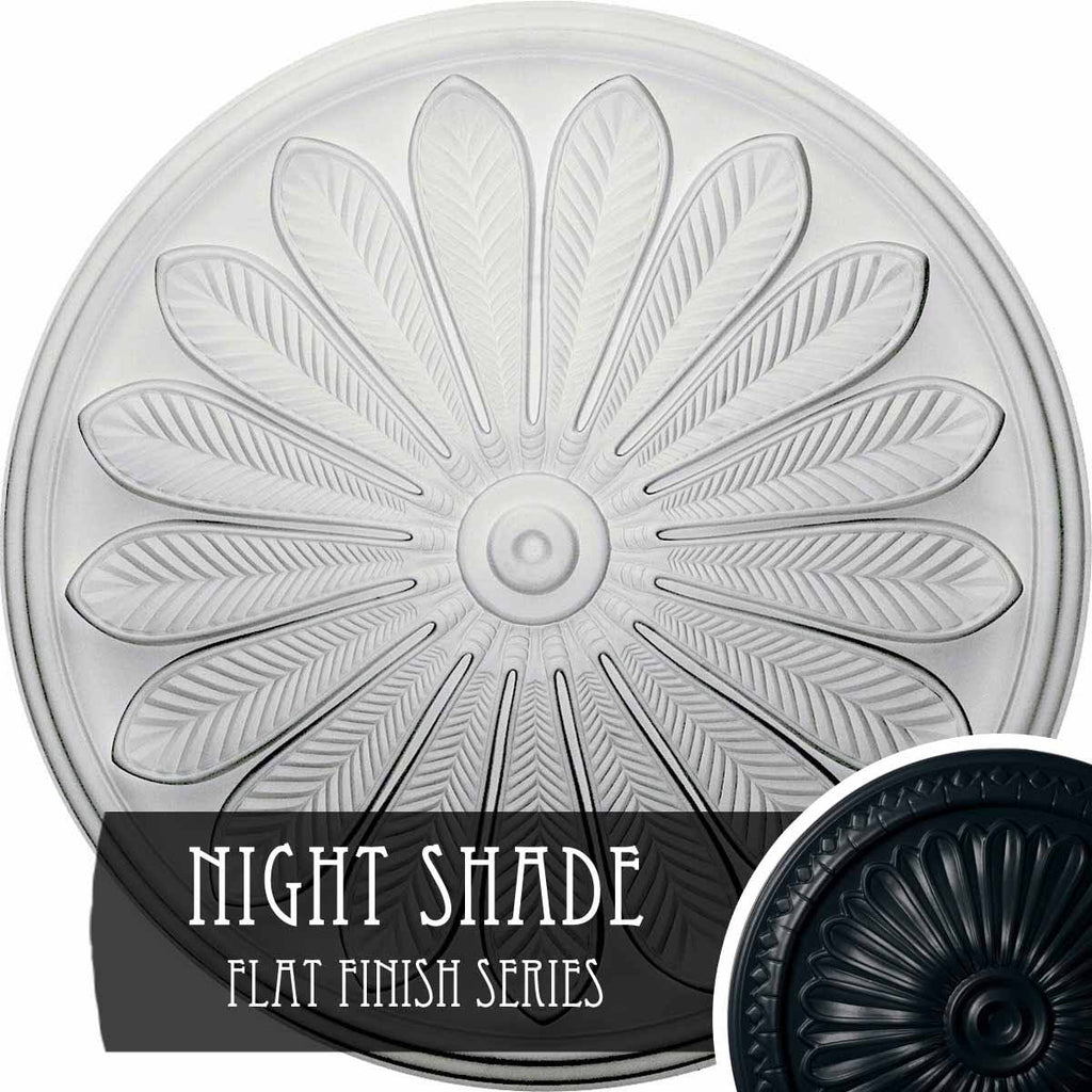 25 1/2 inchod x 5 1/2 inchp Brontes Ceiling Medallion T898