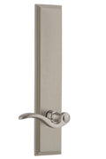 Satin Nickel Tall Plate Lever S579829
