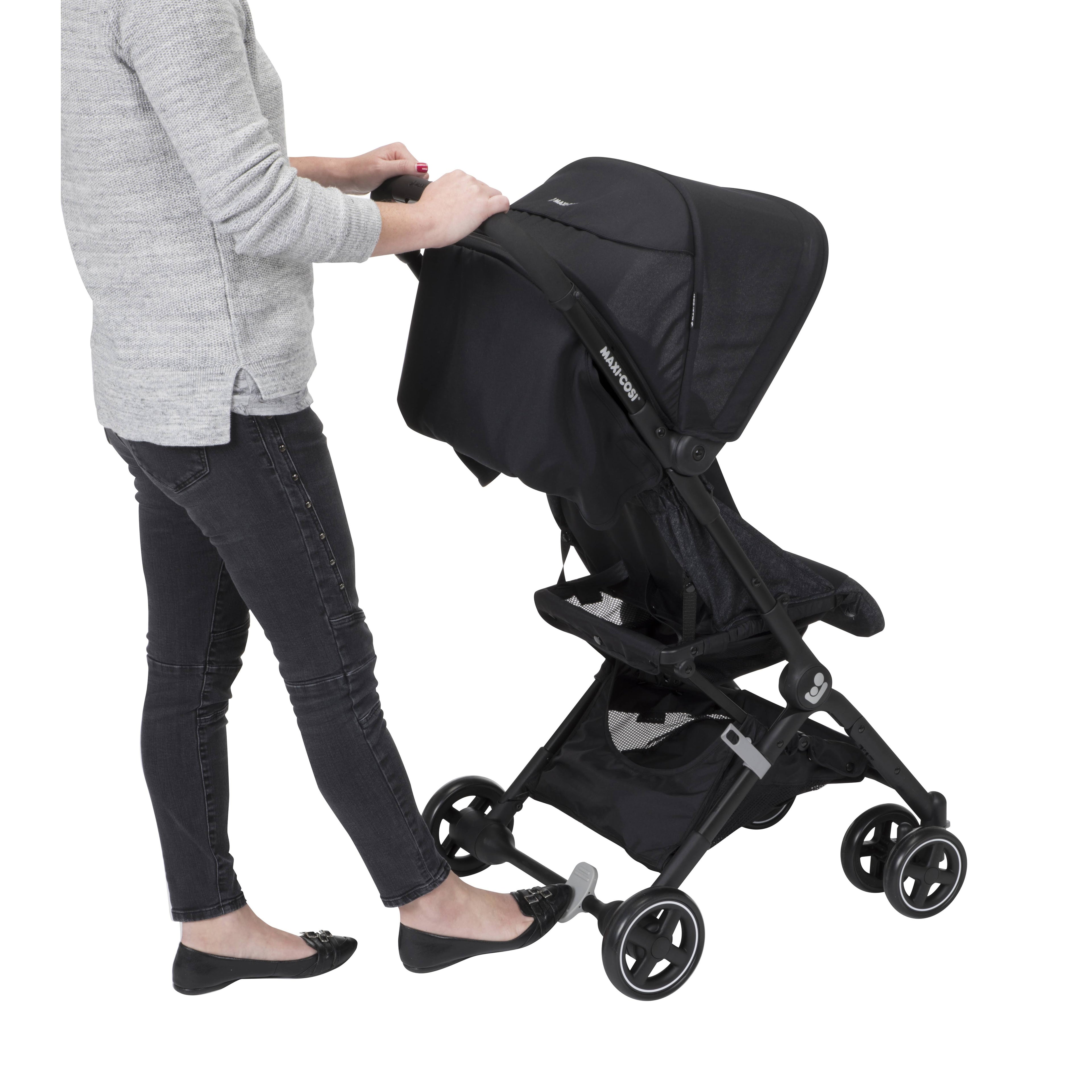 Nomad Black Ultra Compact Stroller N270