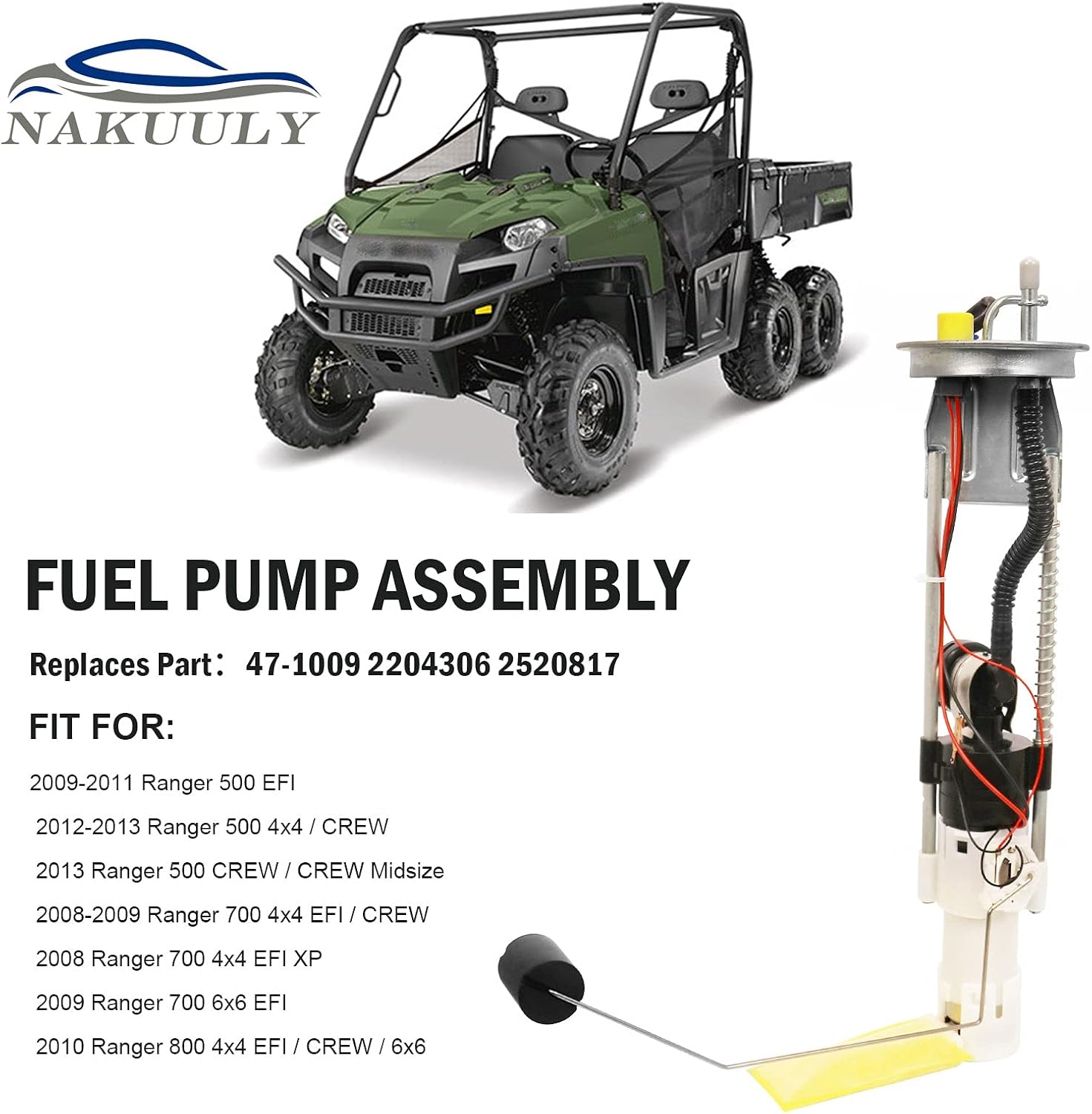 Fuel Pump Assembly Pack of 2 I47983