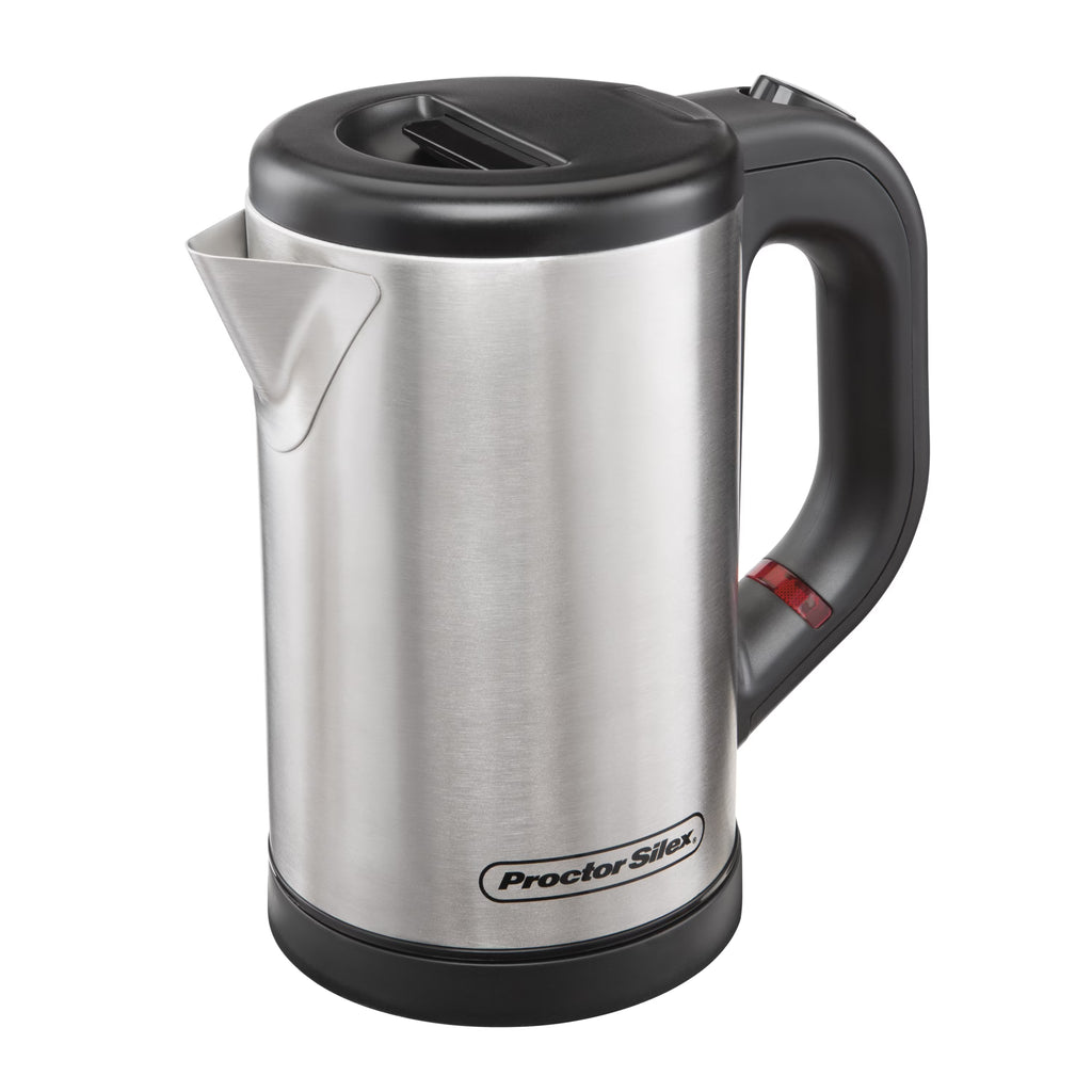 Stainless Steel and Black Electric Kettle L898