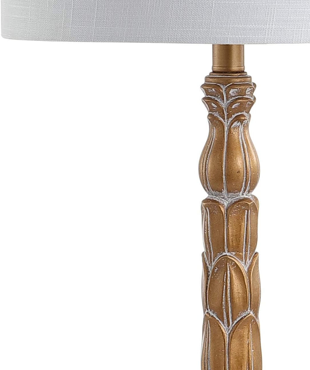 Antique Gold Resin LED Lamp V770
