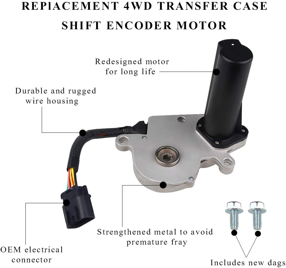 4WD Transfer Case Shift Encoder Motor Actuator G447365