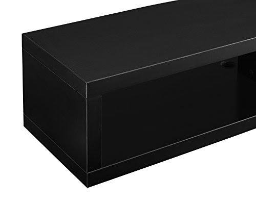 Stone Gray Wall Mounted Wood Media Console N4749