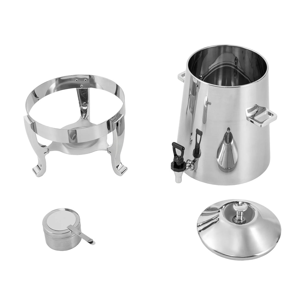 Insulated Stainless Steel Beverage Dispenser with Spigot, 3.43 Gallon / 54 Cup B313