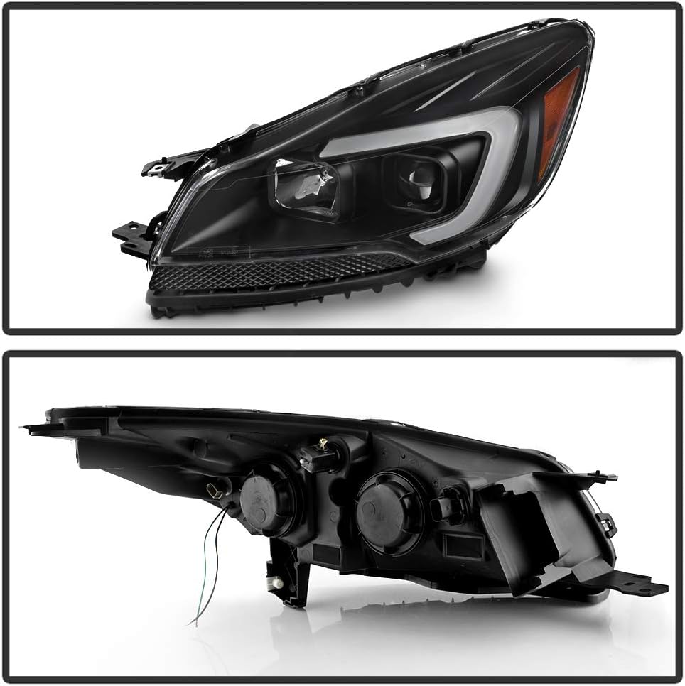 Black Projector Headlights Headlamps B411