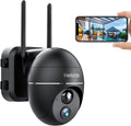 Solar Panel 1080P WiFi Wireless Outdoor Security Camera with 15000mAh Rechargeable Battery K10594