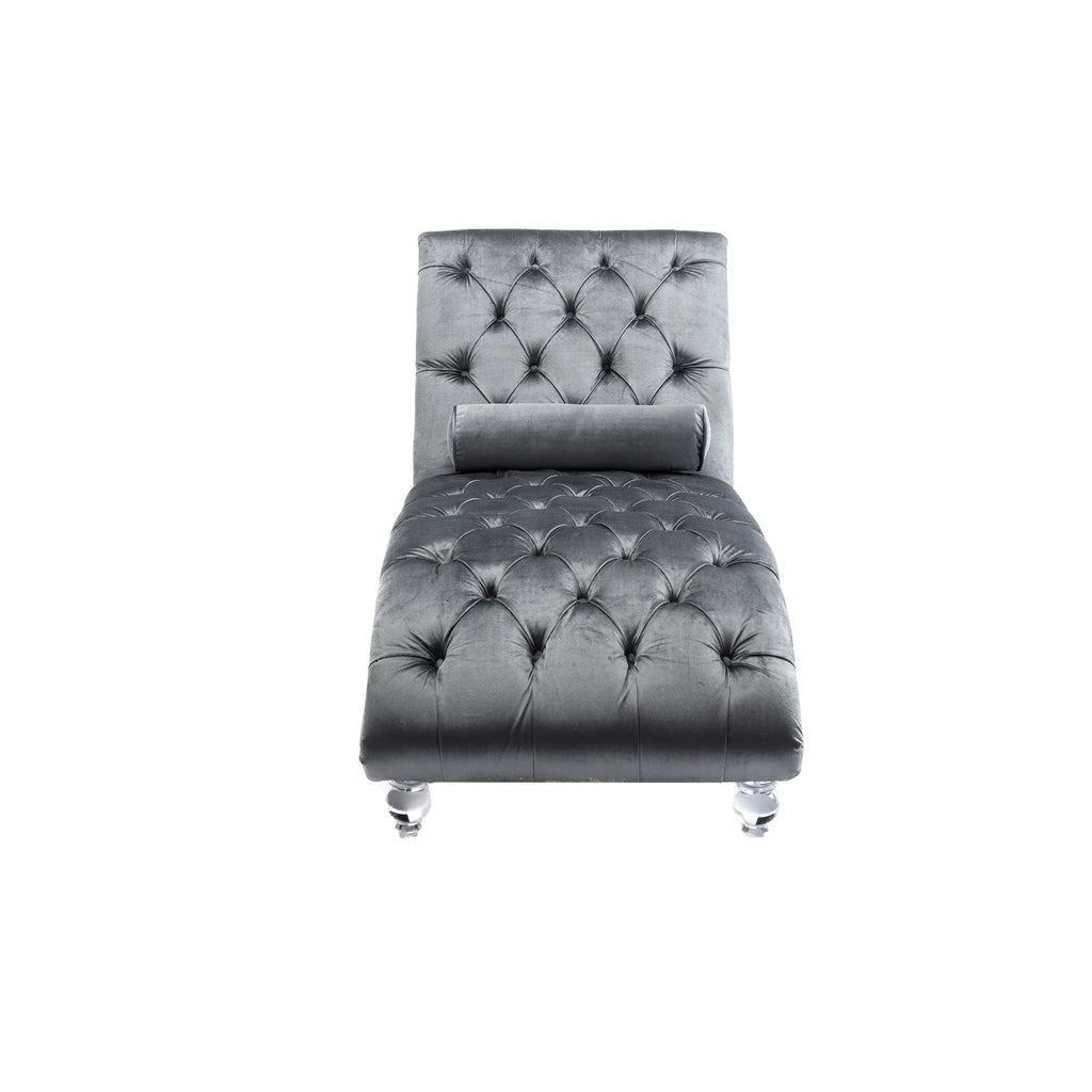 Leisure Concubine Sofa With Acrylic Feet H852089