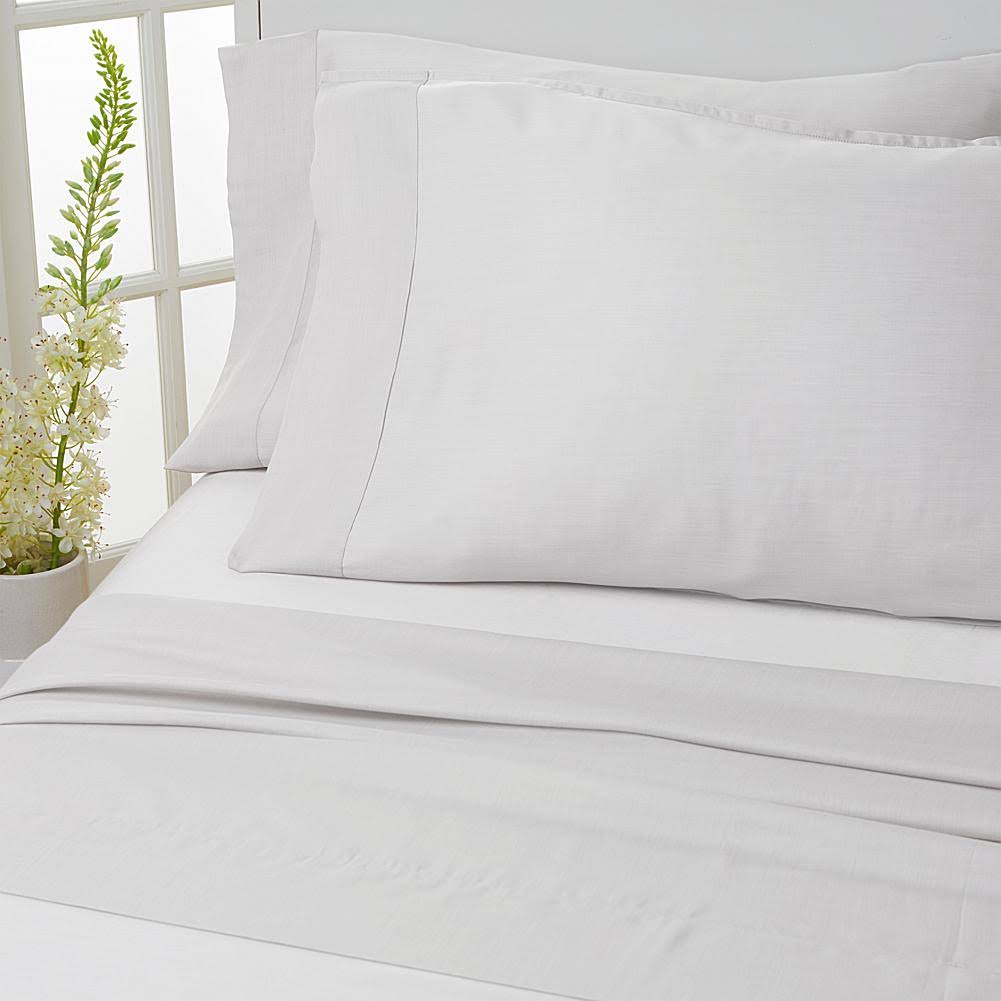 White 4-Piece Eucalyptus Sheet Set N96771