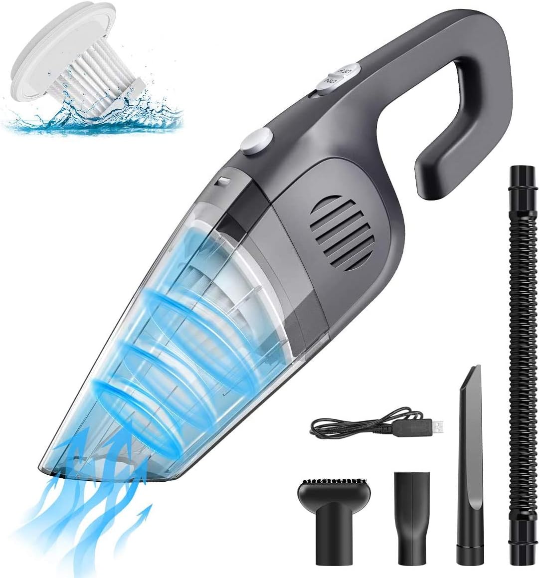 Handheld Vacuum Cordless Wet/Dry 8KPA Suction Pack of 2 C815525