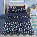 5 Piece Kids Bedding Set Brushed Polyester Space Astronaut Pattern Full L692088