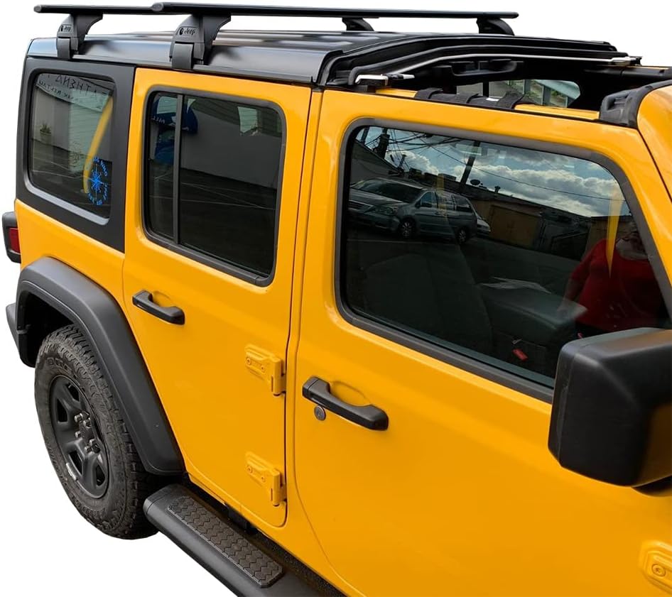 Roof Rack Cross Bars for Jeep Wrangler 2008 - 2022 (4-Door Hard Top) X620136