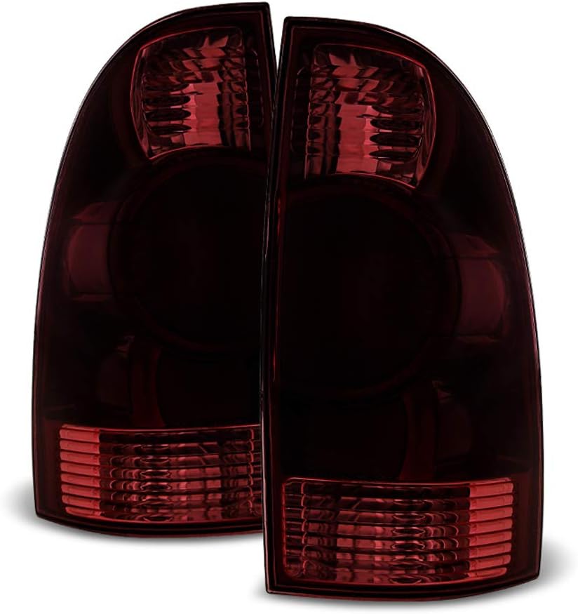 Red Smoked Tail Lights Brake Lamp Replacement Pair Set J594246
